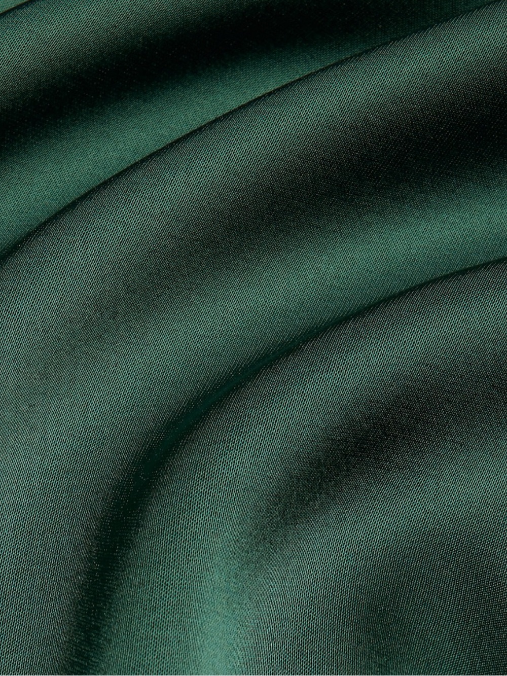 NWT Aritzia Black Wide-Leg Satin Lodge Pant Stonepine Green Size XSmall - Picture 6 of 7